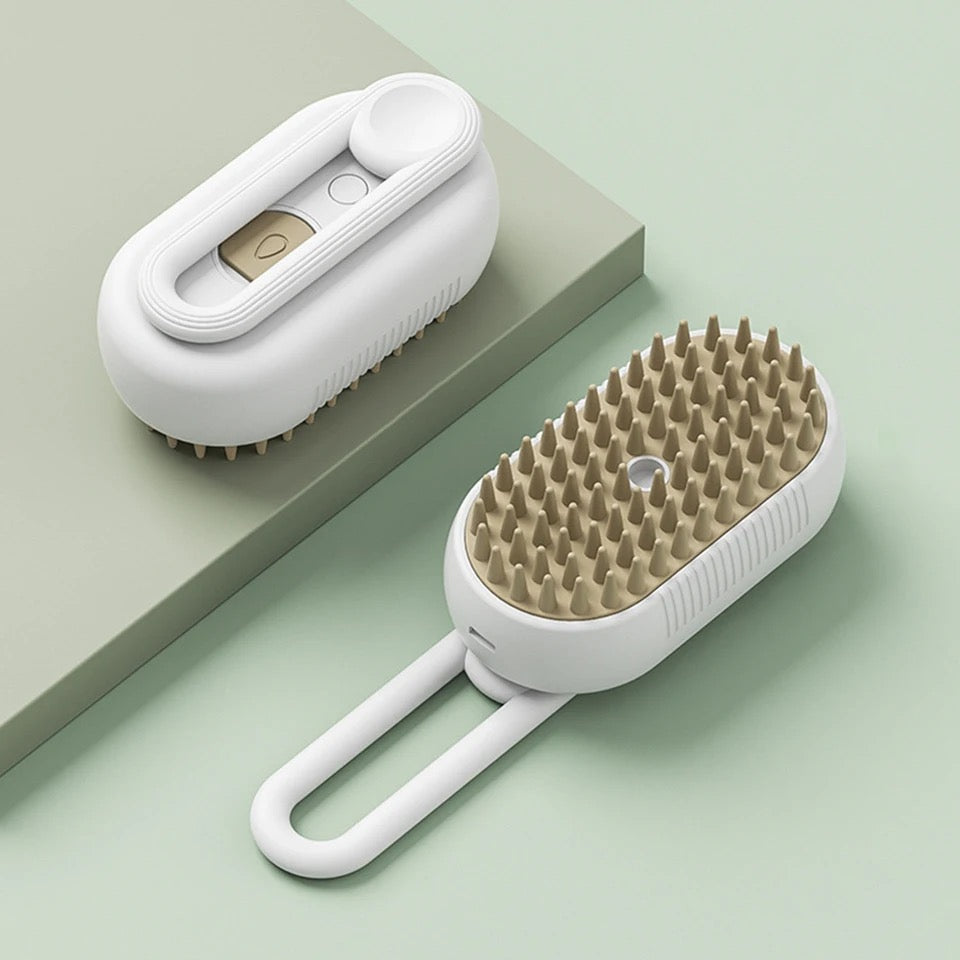 Steam brush-comb